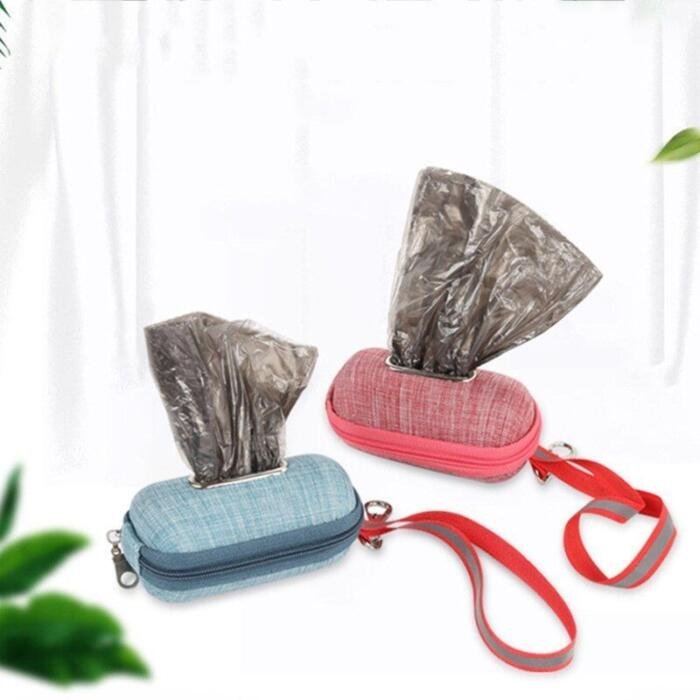 Dispensador de bolsas portátil para caca de mascotas - Imagen 3