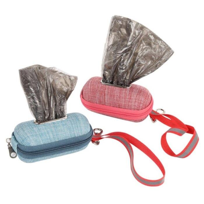 Dispensador de bolsas portátil para caca de mascotas - Imagen 5