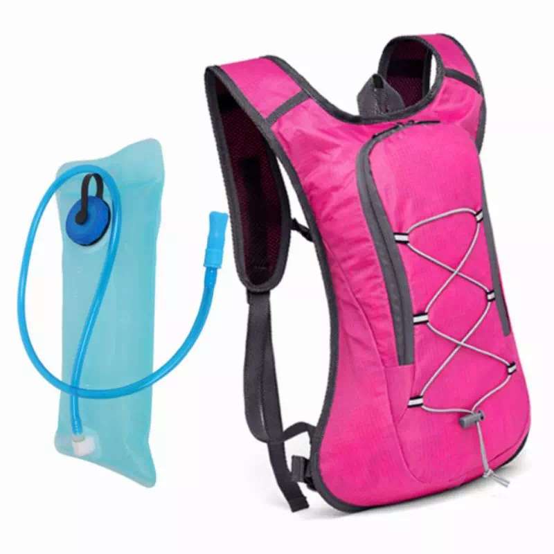 Rosa con bolsa de agua