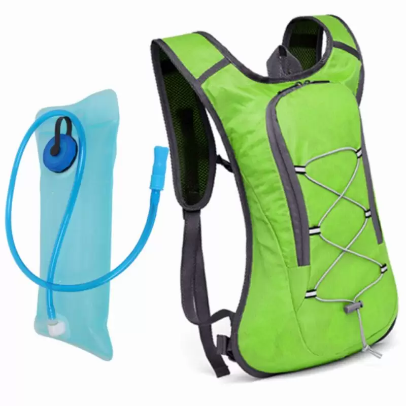 Verde con bolsa de agua