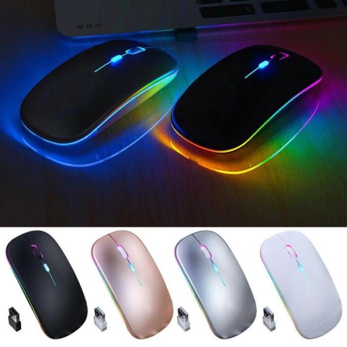 Ratón óptico inalámbrico para Gaming recargable - Imagen 4