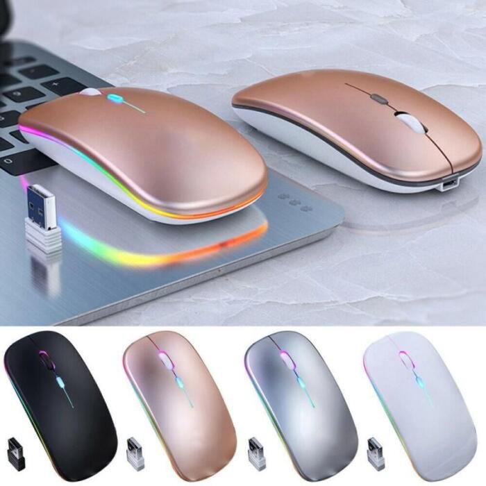 Ratón óptico inalámbrico para Gaming recargable - Imagen 3