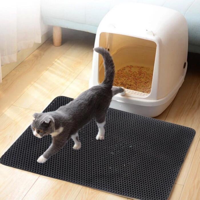 Alfombrilla impermeable para gato doméstico - Imagen 3