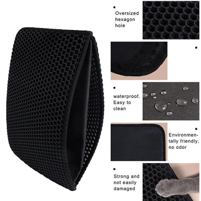 Alfombrilla impermeable para gato doméstico - Imagen 2