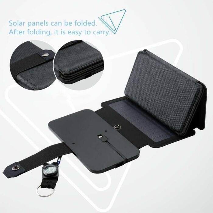 Cargador solar plegable para smartphones 10W - Imagen 3