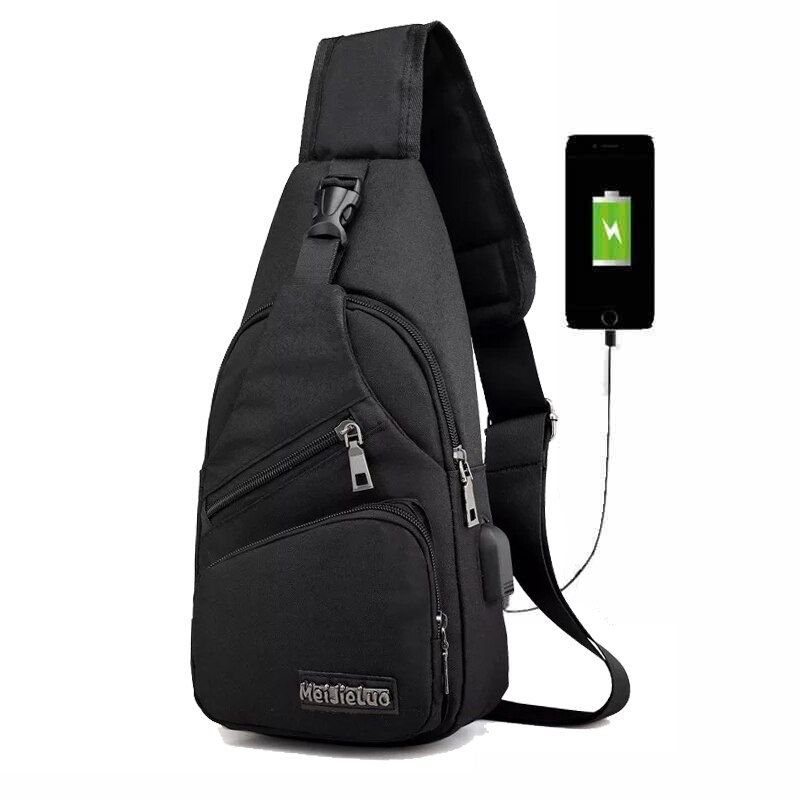 Black Chest Bag