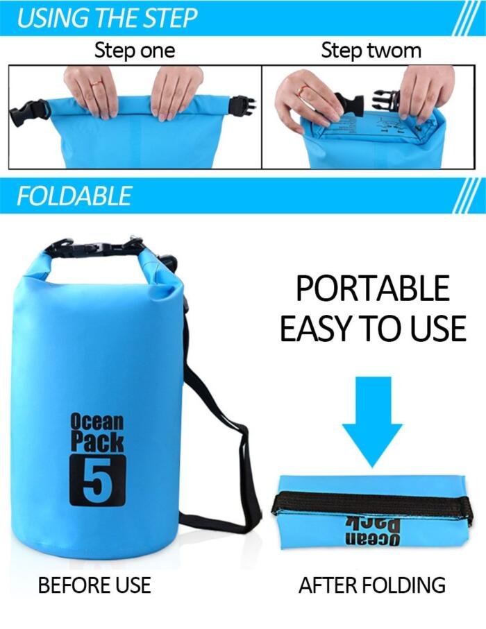 Bolsa impermeable para la playa o deporte - Imagen 4