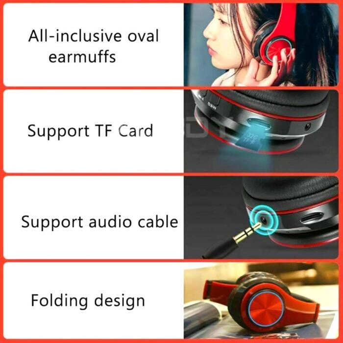 Cascos inalámbricos RGB para jugadores - Imagen 4