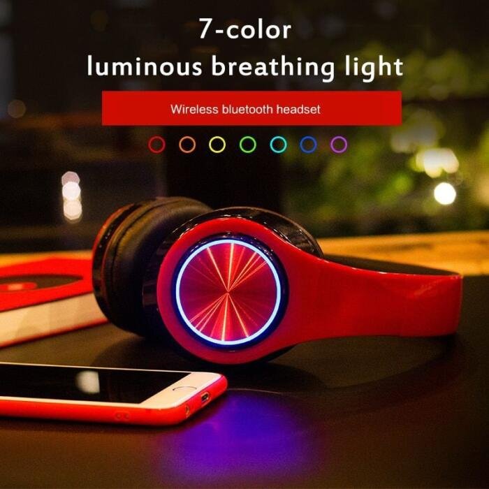 Cascos inalámbricos RGB para jugadores - Imagen 5