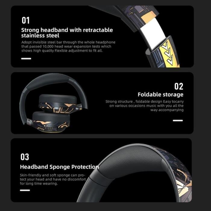 Auriculares inalámbricos de diseño con Bluetooth 5,1 - Imagen 5