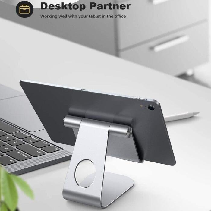 Soporte de Metal ajustable para tabletas - Imagen 2