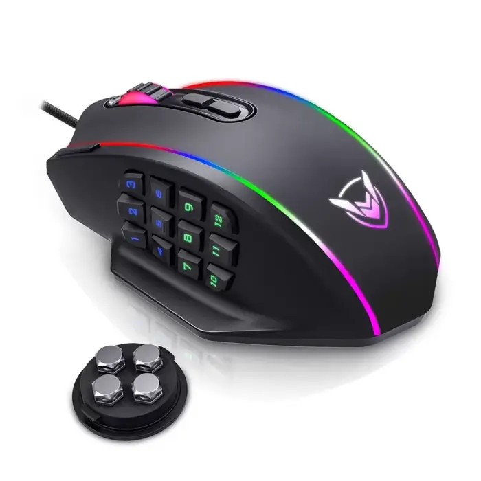 Ratón Gamer 20 botones programables