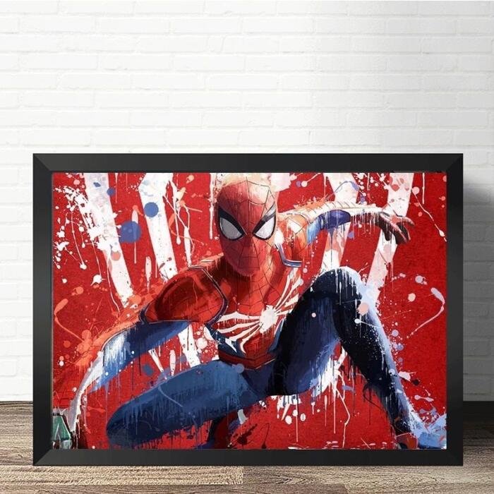 Póster de Spiderman sobre lienzo - Imagen 2
