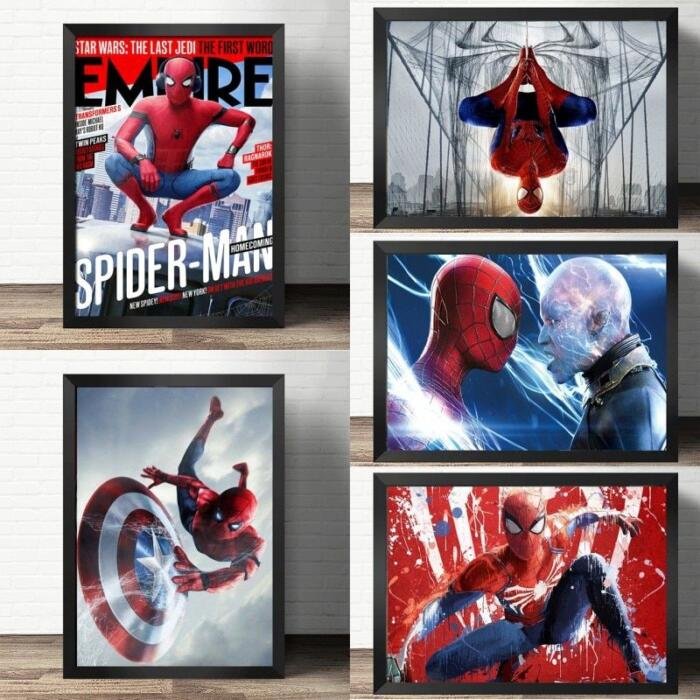 Póster de Spiderman sobre lienzo - Imagen 5