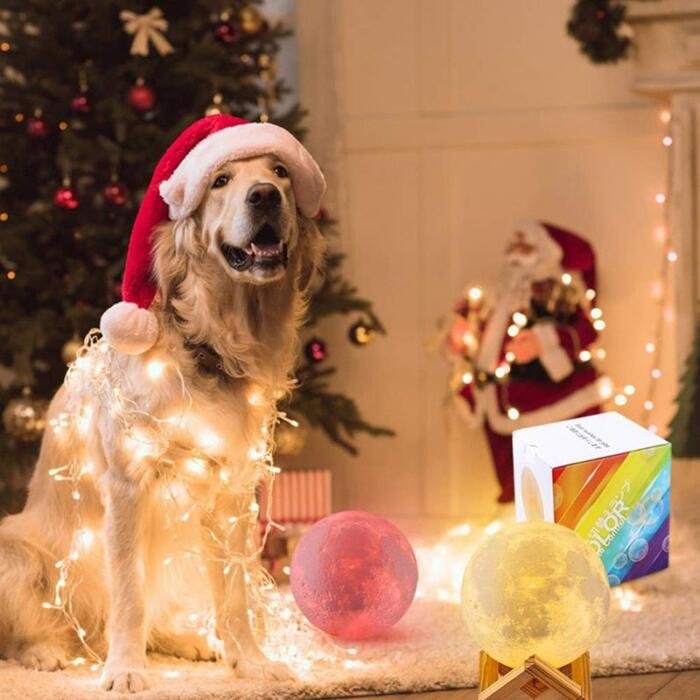 Lámpara LED de luna 3D - Imagen 6