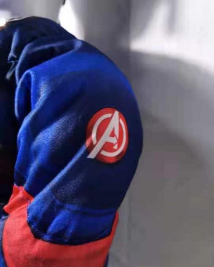 Disfraz de superhéroe Marvel con músculos para niños - Imagen 2
