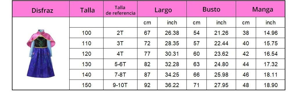 Vestido Anna y Elsa de Frozen Yaloveo.es
