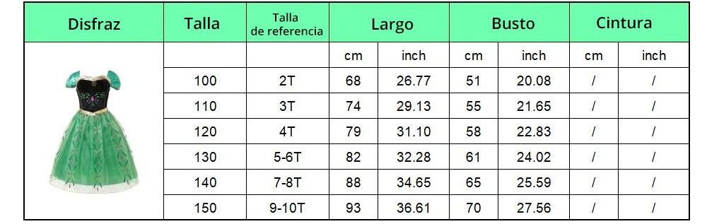 Vestido Anna y Elsa de Frozen Yaloveo.es