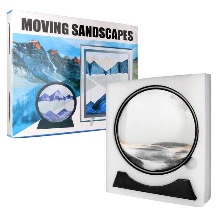 Cuadro de arena en movimiento para decoración - Imagen 4