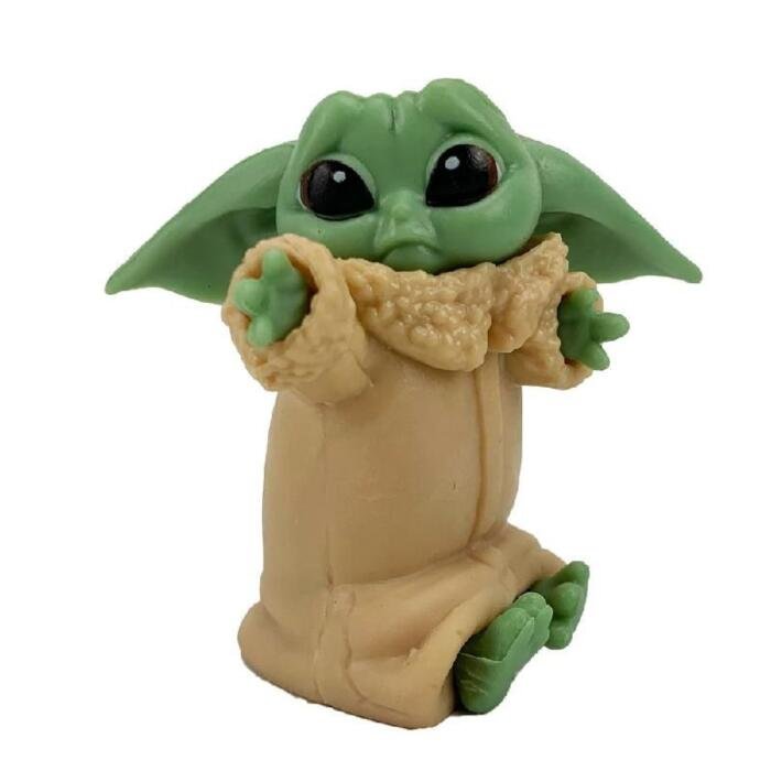 Figuras de acción de Grogu mandaloriano de Star Wars - Imagen 3