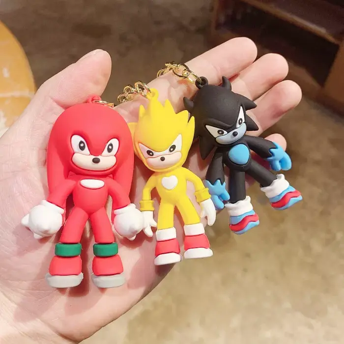 LLavero de dibujos animados de Sonic - Imagen 4