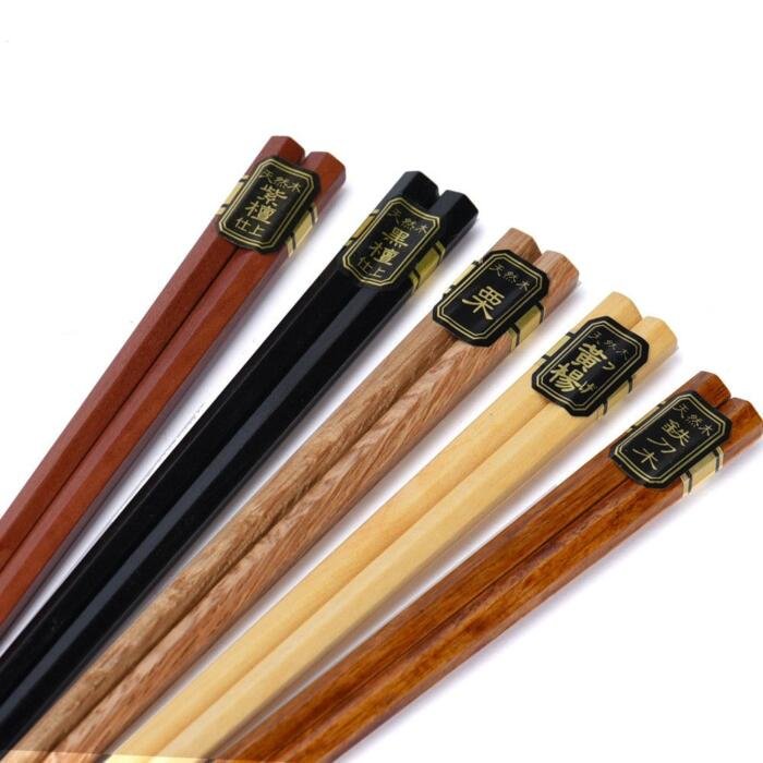 Palillos de madera de estilo japonés - Imagen 3