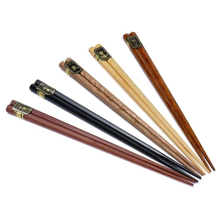 Palillos de madera de estilo japonés - Imagen 2
