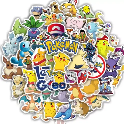 Pegatinas de Pokémon Yaloveo.es