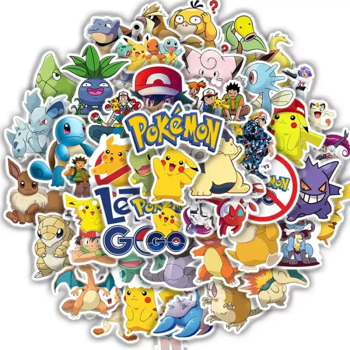 Pegatinas de Pokémon Yaloveo.es