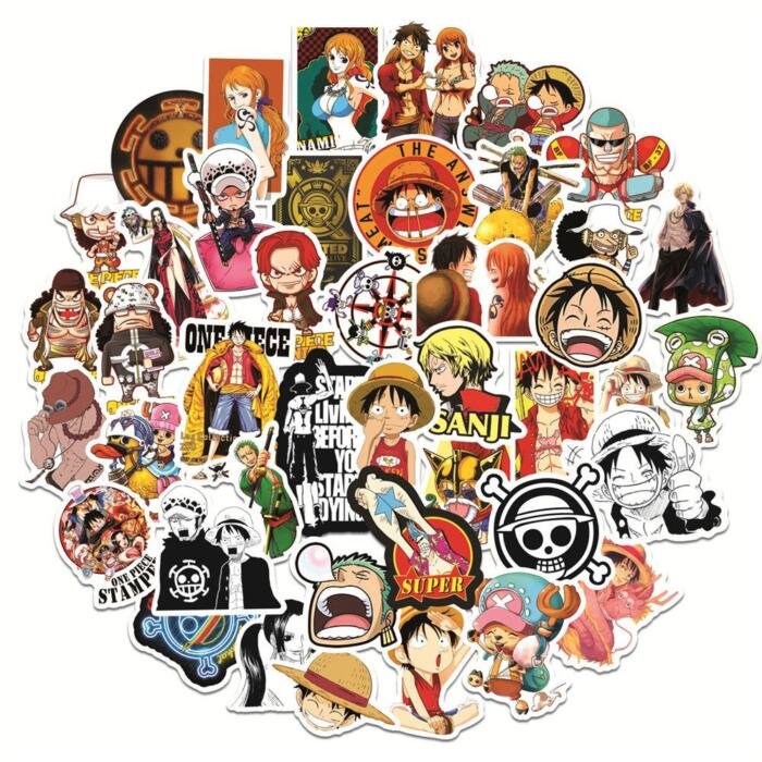 Pegatinas  stickers del anime One piece - Imagen 5