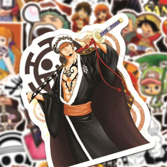 Pegatinas  stickers del anime One piece - Imagen 3