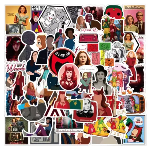 Pegatinas sticker de Wanda Maximoff Yaloveo.es