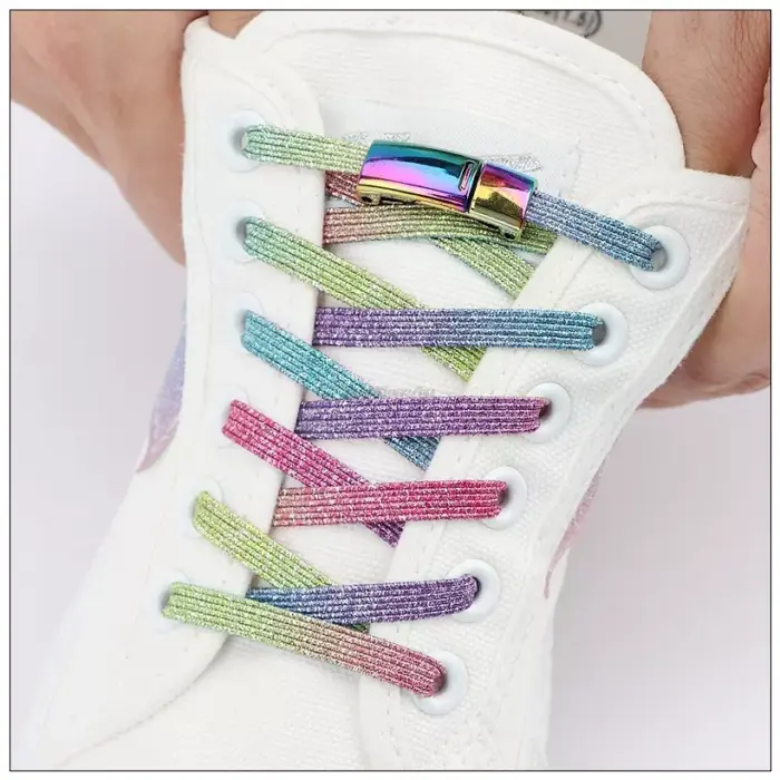 Cordones de zapatos magnéticos elásticos - Imagen 2