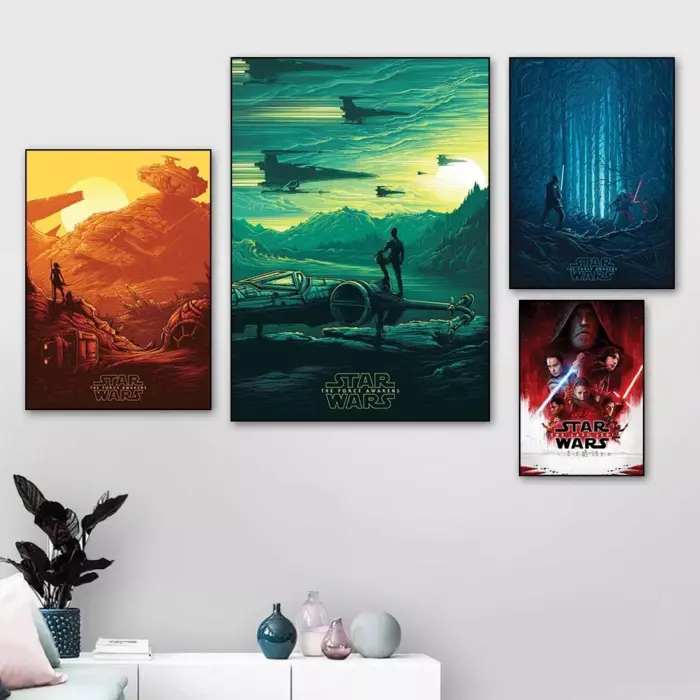 Posters de Star Wars sobre lienzo - Imagen 4