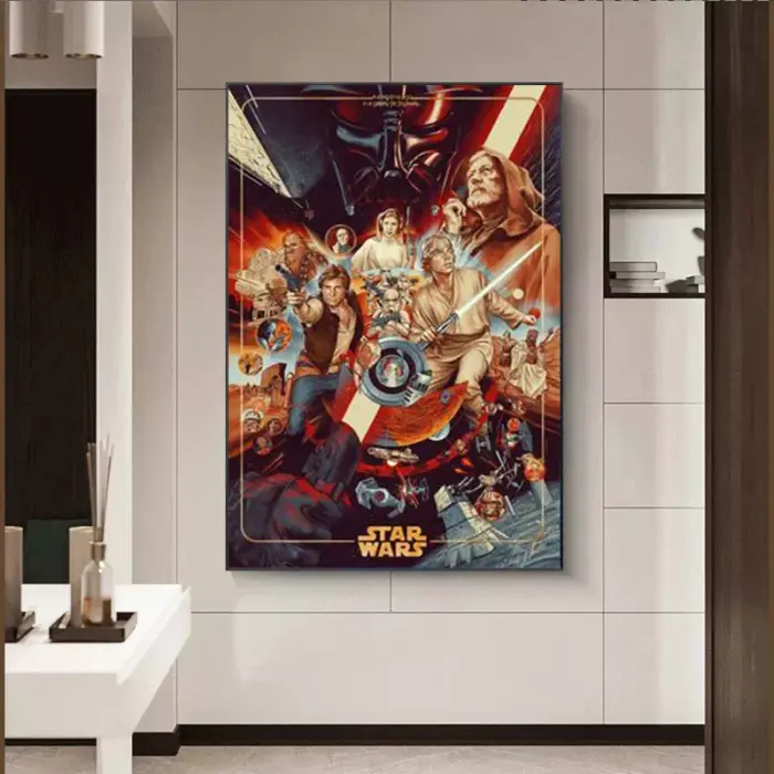 Poster de Star Wars en lienzo - Imagen 4