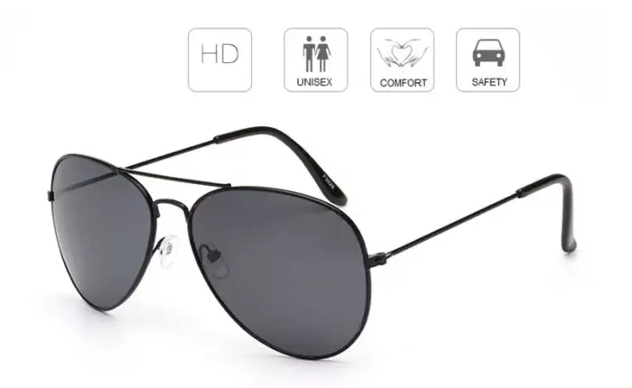 Gafas de sol estilo aviador UV400 - Imagen 3