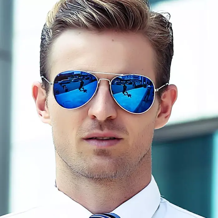 Gafas de sol estilo aviador UV400 - Imagen 5