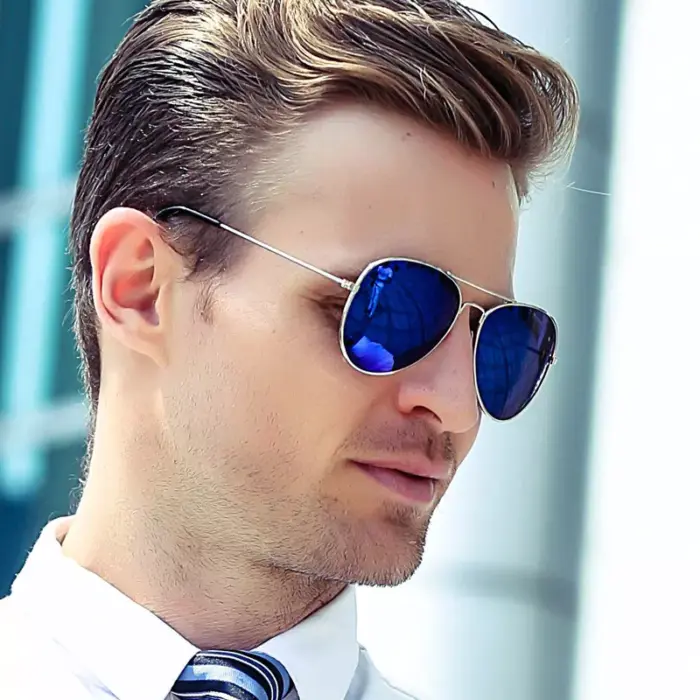 Gafas de sol estilo aviador UV400 - Imagen 6