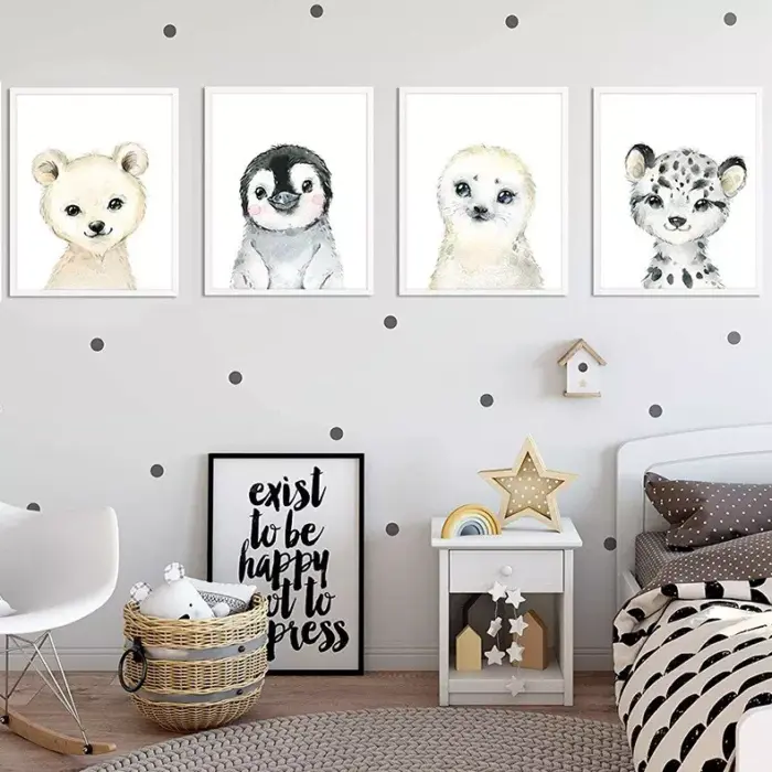 Póster de Animales para habitación de niños - Imagen 2