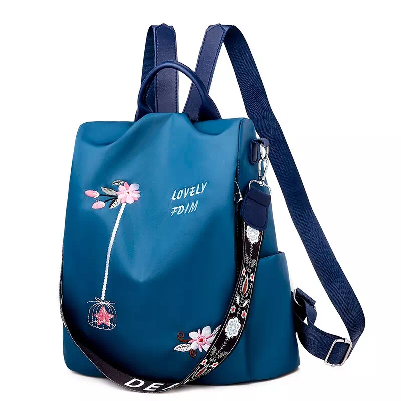 Embroidery-blue