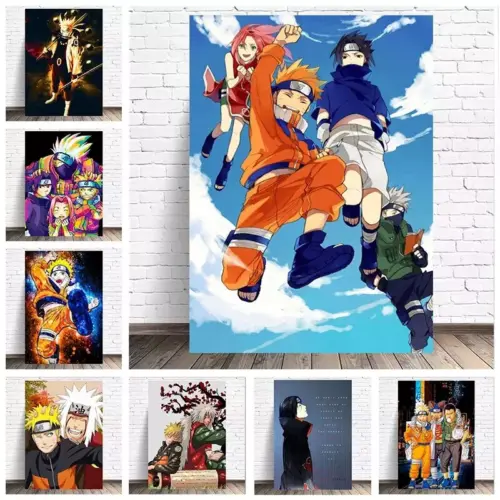 Póster de Anime japonés de Naruto Yaloveo.es