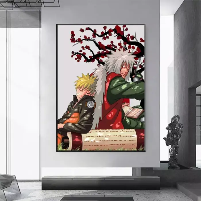 Póster de Anime japonés de Naruto de lienzo - Imagen 3