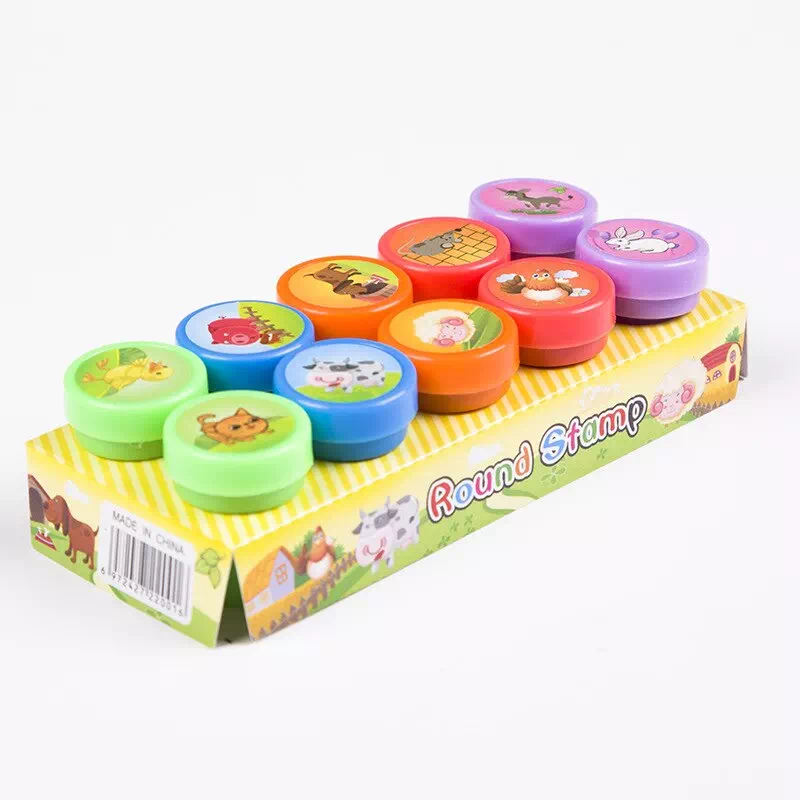 10pcs animales granja