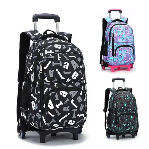 Mochila escolar con ruedas Yaloveo.es
