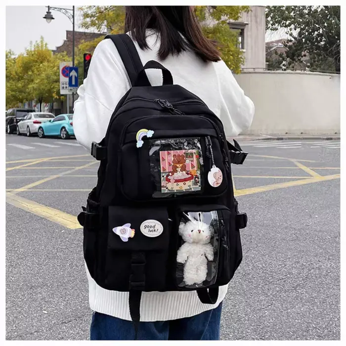 Mochila Escolar con Varios Bolsillos - Imagen 2