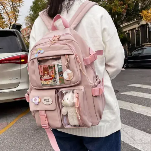 Mochila Escolar con Varios Bolsillos Yaloveo.es