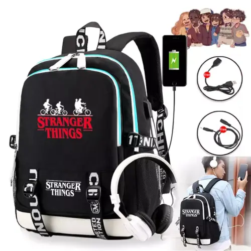 Mochila escolar Stranger things Yaloveo.es