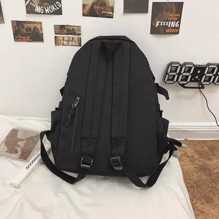 Mochila escolar estilo Preppy - Imagen 4