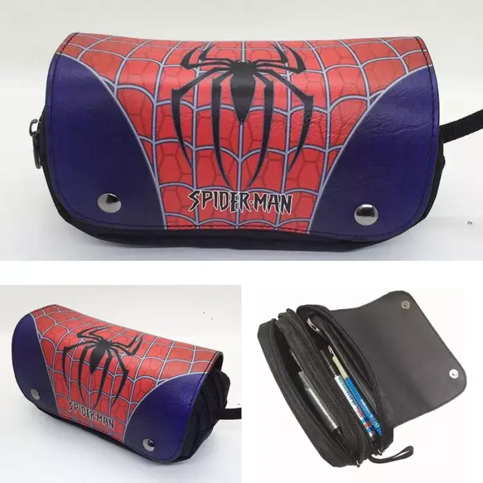 Estuche de lápices de Spiderman y superhéroes - Imagen 2