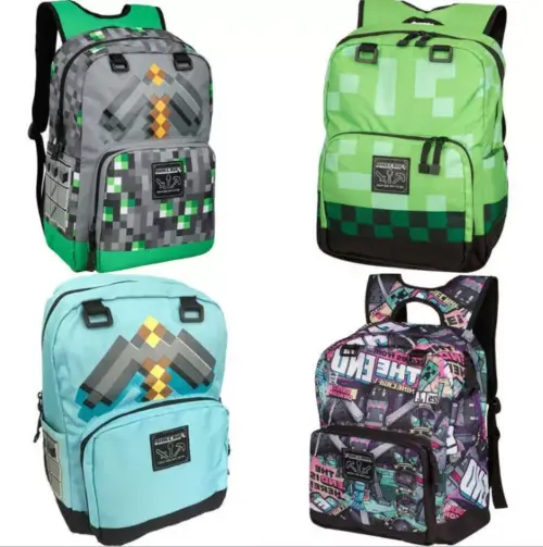 Mochila escolar de MINECRAFT Yaloveo.es